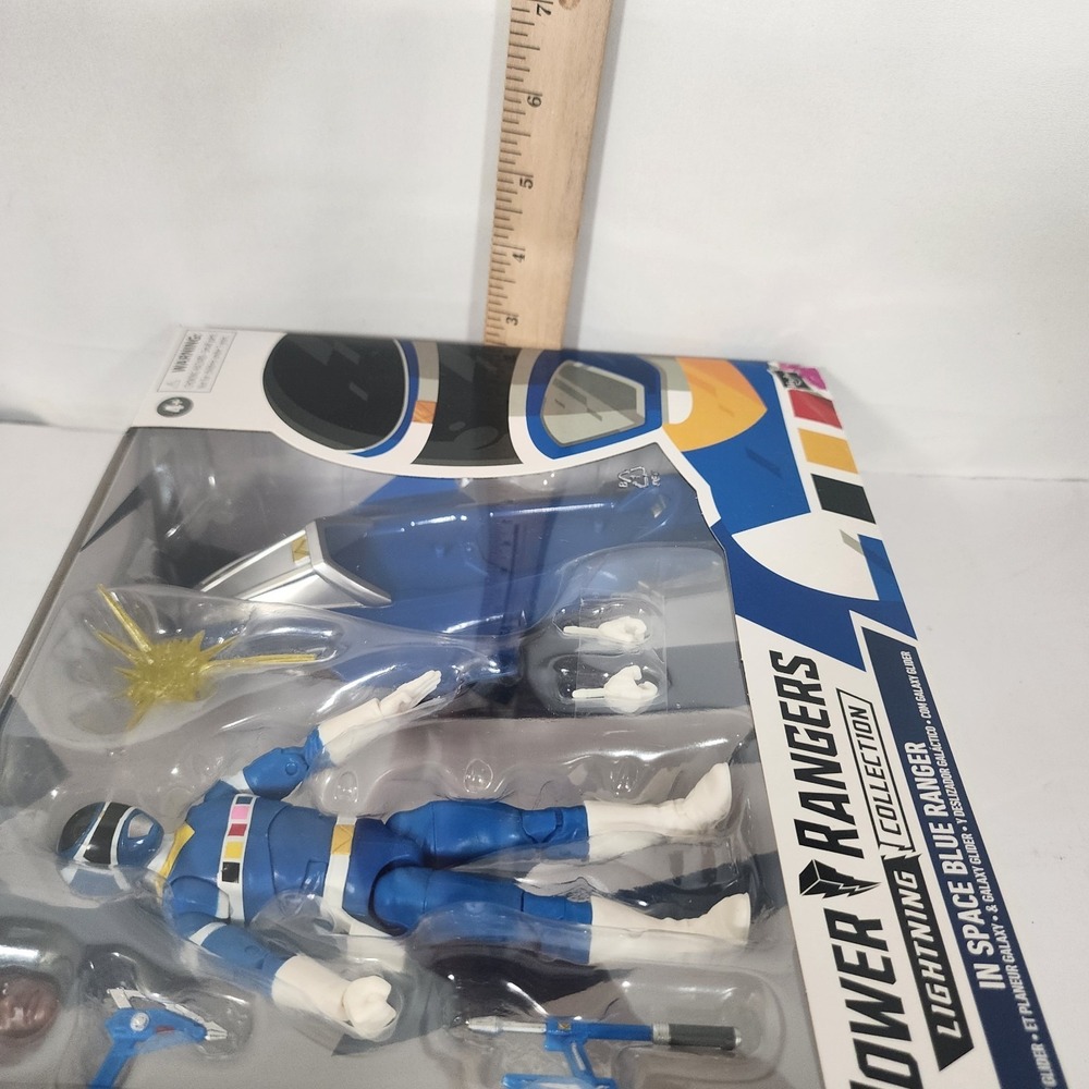 Power Rangers Lightning Collection In Space Blue Ranger Galaxy Glider NIB - Picture 8 of 8